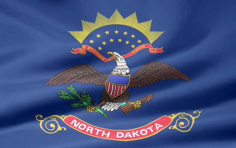 Nord-Dakotas flagg